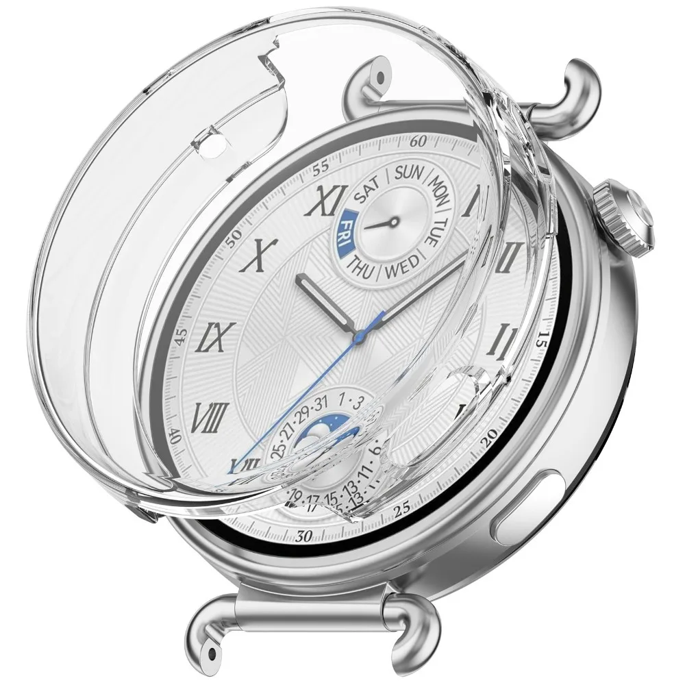 New TPU Protective Case Full Protection Bumper Screen Protector Anti-scratch Cover Shell for Watch GT 6 Smart Watch Accessories