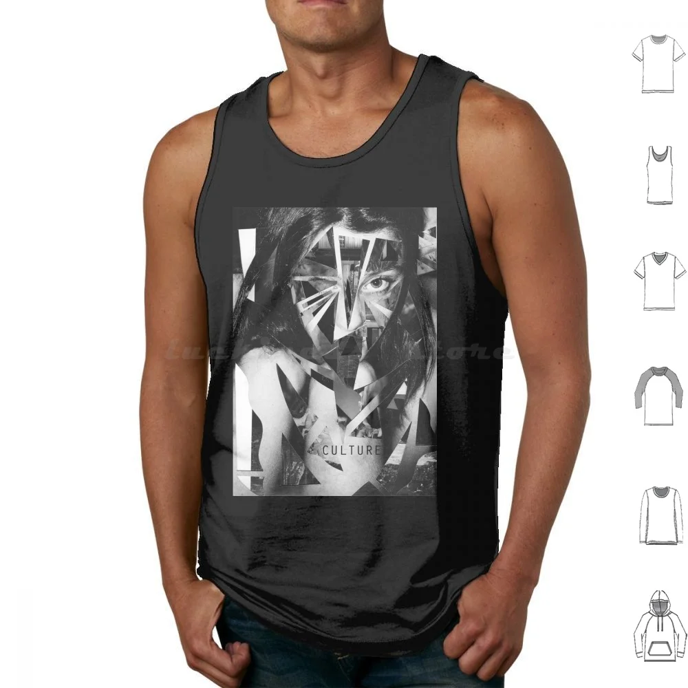 

C для культуры Майки с принтом Хлопок Ekdojo Dataism Общество Культура Темный коллаж Ретро Бестселлер