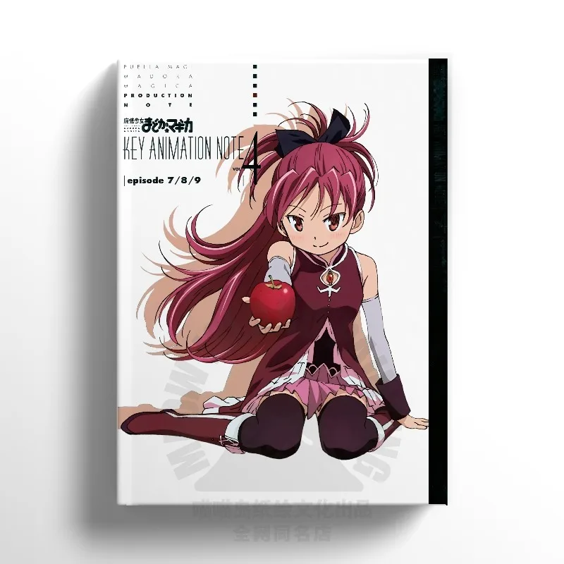 

260p Puella Magi Madoka Magica Setting Book Kyoko Sakura Illustration Collection Animation Keyframe Vol.4 Art Book Line Homura