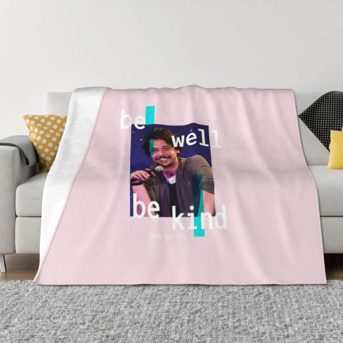 

be well, be kind (2) Throw Blanket Multi-Purpose manga Thermal funny gift Blankets