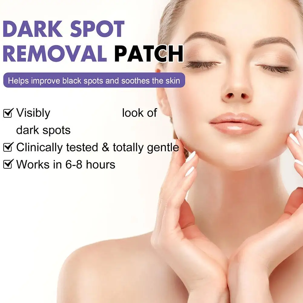 Dark Spot Correcting Patches Freckles Remover Brightening Fade Dark Spots Lightening Melasma Facial Invisible Care Sticker - view 2