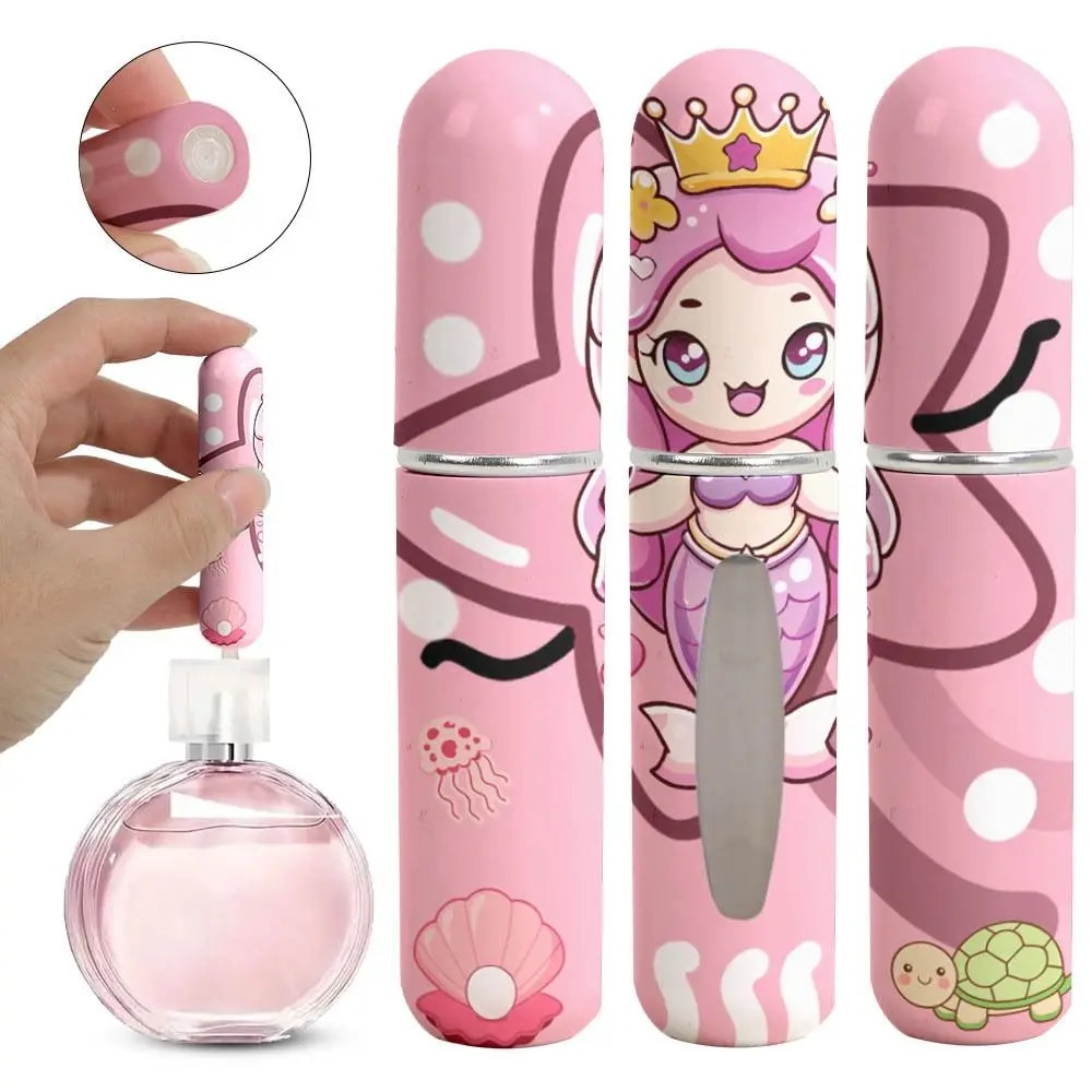 5ml Mini Perfume Bottle Leak-proof Refillable Empty Cosmetic Containers Empty Perfume Dispensing Bottles
