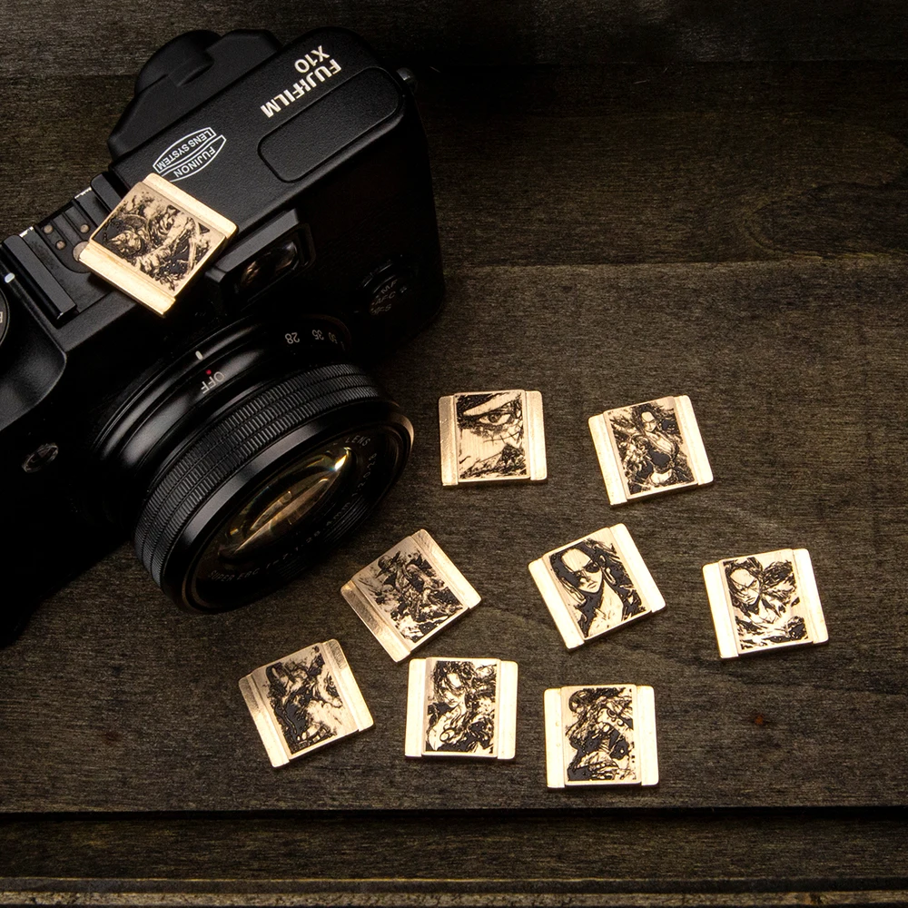 

Camera Metal Hot Shoe Cover Protector Cover For Canon R52 Fujifilm XM5 XT50 Nikon Z52 Sony Z7C2 Lumix S9 Photography Accessories