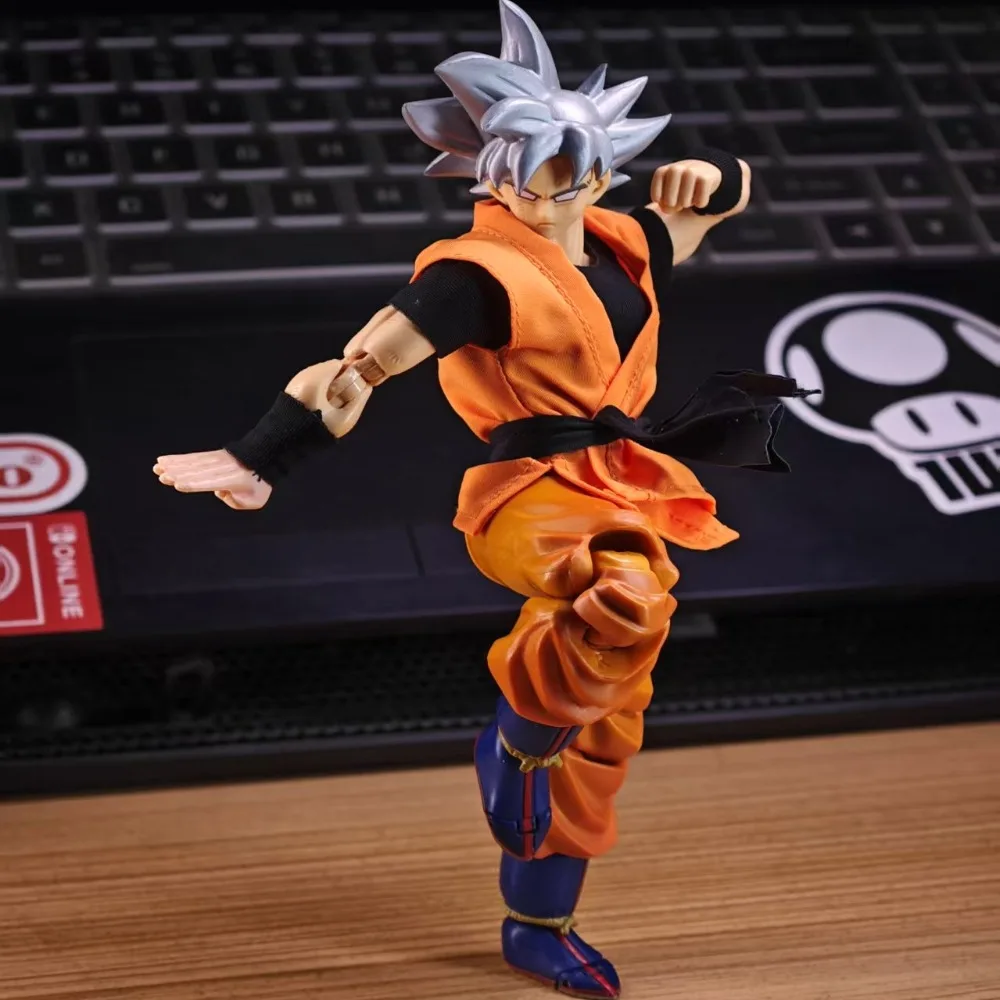 Menglan Kustom Dragon Ball Z Super Saiyan Son Goku Pakaian Aksesoris Pakaian Anime Action Figure Mainan Hadiah