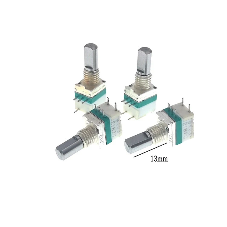 Handheld radio R087 rotating shaft with switch potentiometer B103 knob B10K shaft 13mm