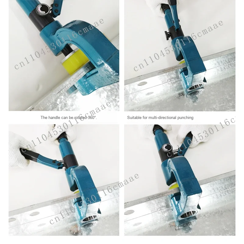 35 Portable hydraulic hole opener Manual punching machine for crimping bridge sink distribution cabinet box tools