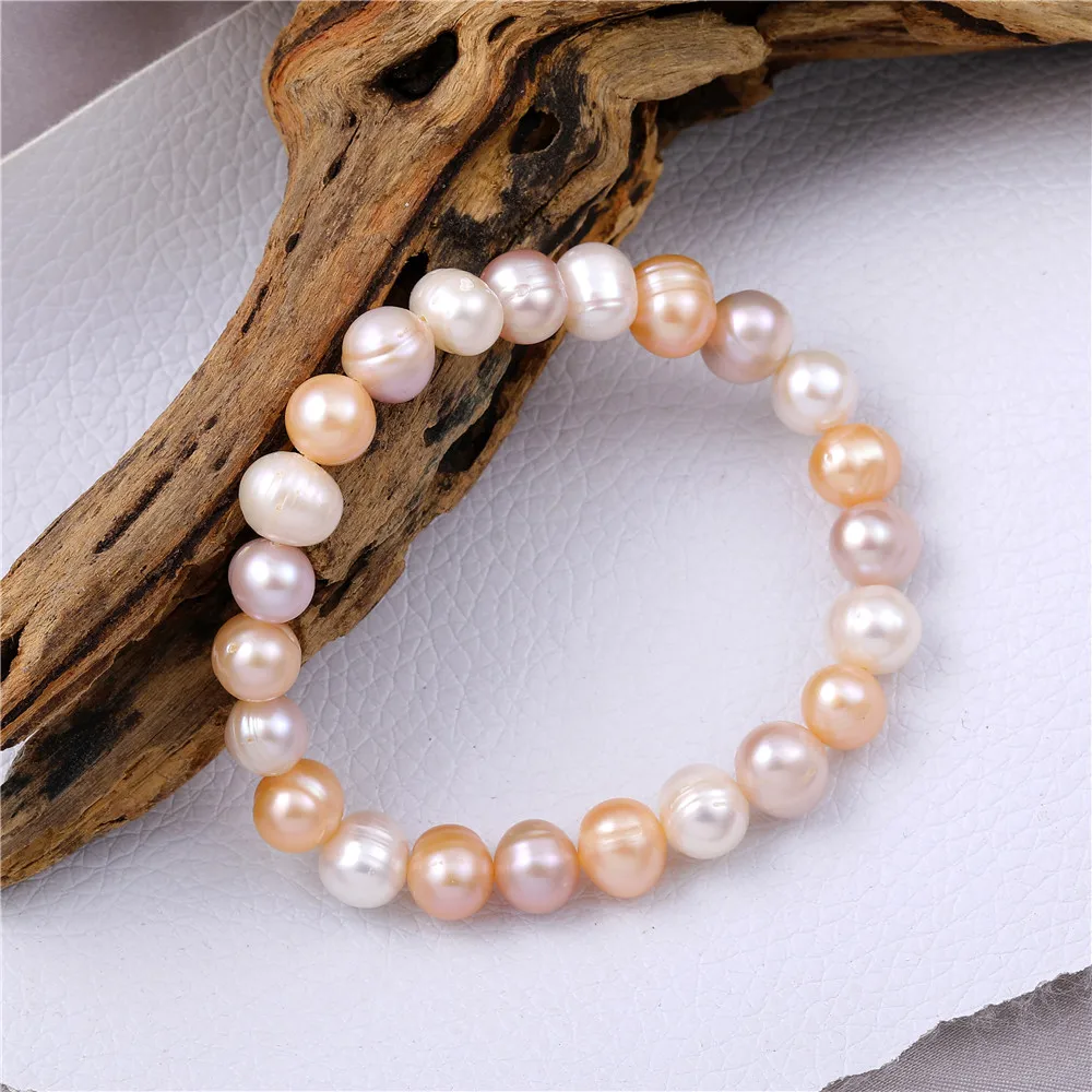 Natural Freshwater Pearl for Women 2022 Luxury Trendy Bracelets Exquisite Temperament Bead Delicate Pearl Bracelet Jewelry Gift