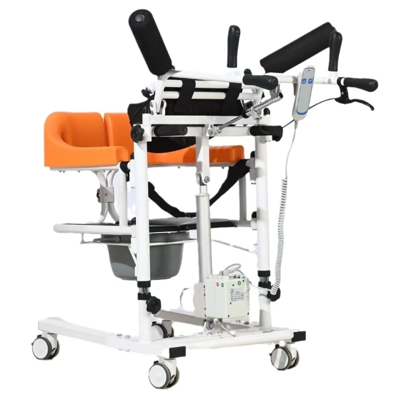 New multifunctional lifting machine foot pedal hydraulic liftable transfer car special crowd care handling lifting machine