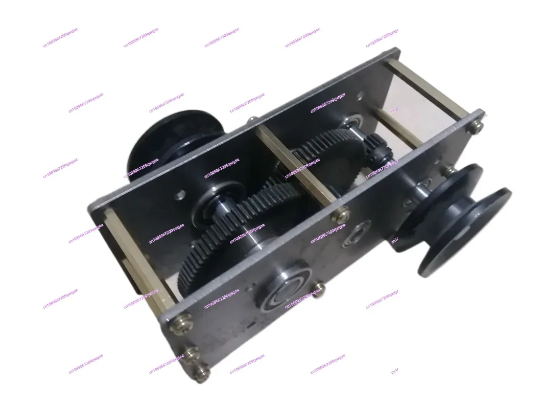 Hand Cranked Generator, Speed Increasing Gearbox, Wind Hydraulic Transmission, DIY Pulley Gearbox