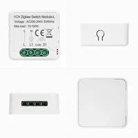 Tuya Zigbee 3.0 Smart Switch 3Gang No Neutral Wire Support 2 Way Control APP DIY Timing Breaker Works With Alexa Google Home