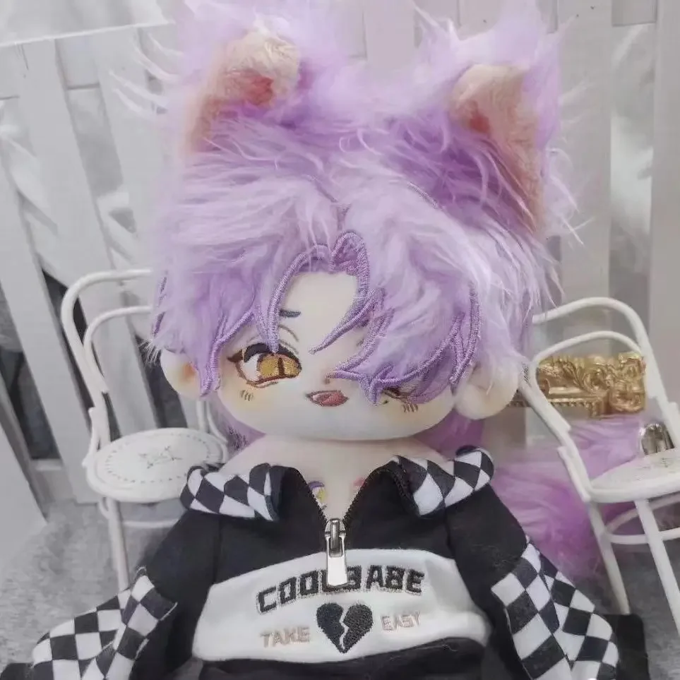 Juego de peluche NU:Carnival JiuNotte, cuerpo de muñeco de peluche con esqueleto, juguete de dibujos animados para niños, regalos, adorno