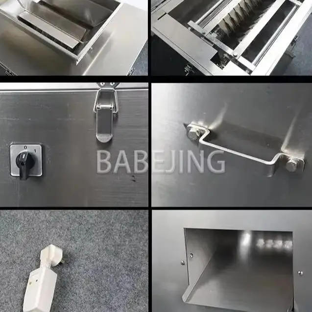 BABEJING Multi Functional Commercial Bone Grinder, Large Capacity Meat Slicer, Chicken And Duck Cutting Machine
