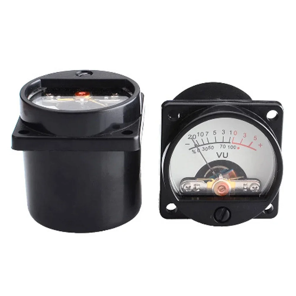 VU-mètre de panneau 6V-12V avec rétroéclairage chaud, VU-mètre de panneau pour enregistrement, VU-mètre de niveau audio pour amplificateur