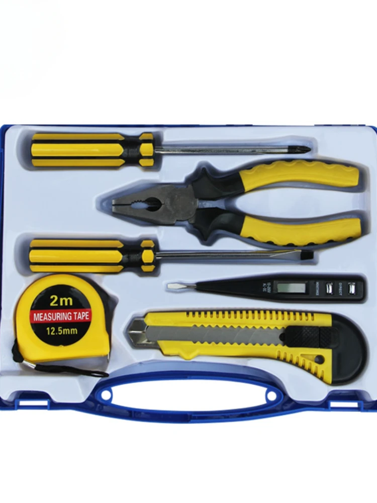 Swiss household multi-function tool kit Kit household tool hardware electrician 6 piece set.