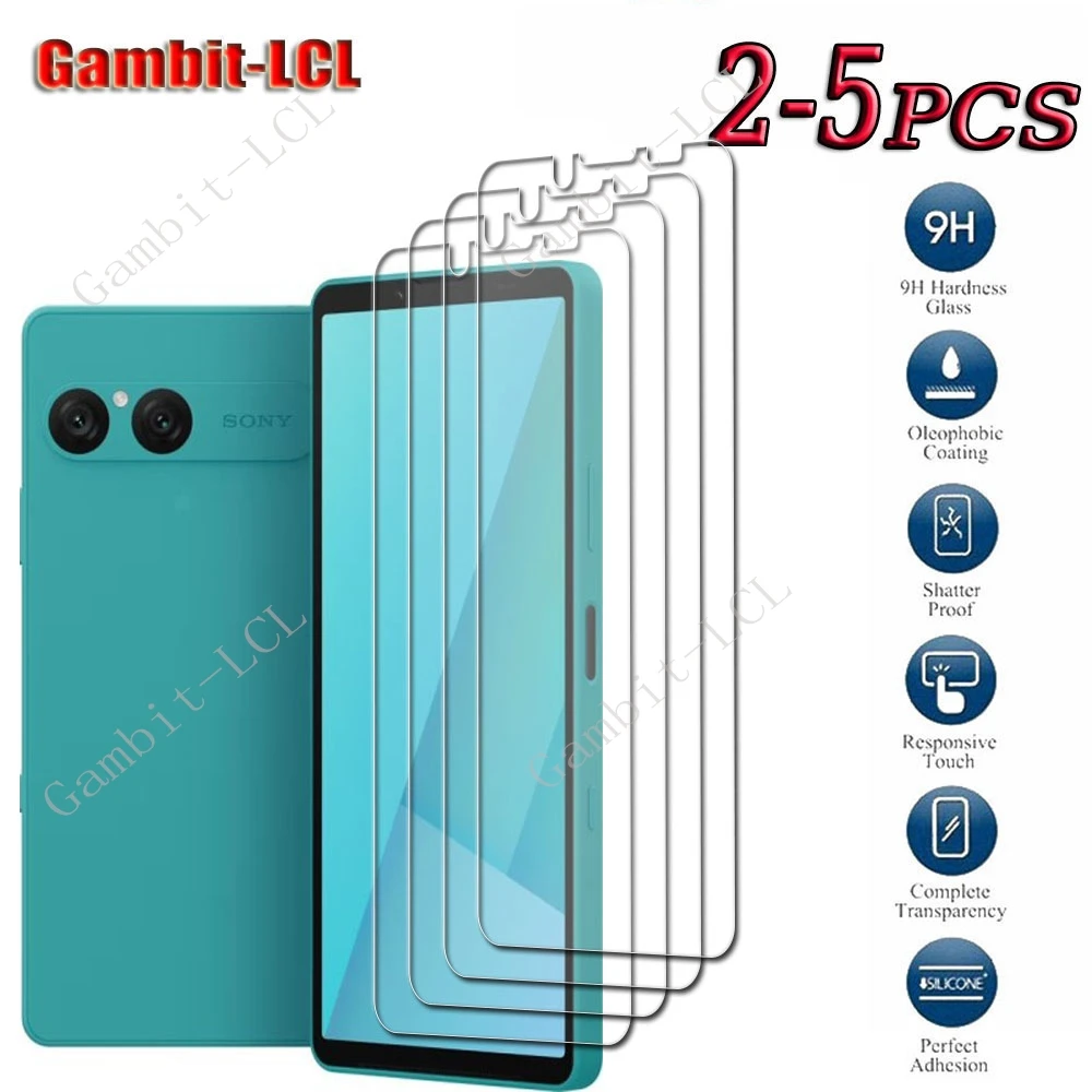 2-5 قطعة 9H HD الزجاج المقسى لسوني اريكسون 10 السابع 6.1 "ON SonyXperia10VII Xperia10VII 10VII واقي للشاشة غطاء الفيلم #1