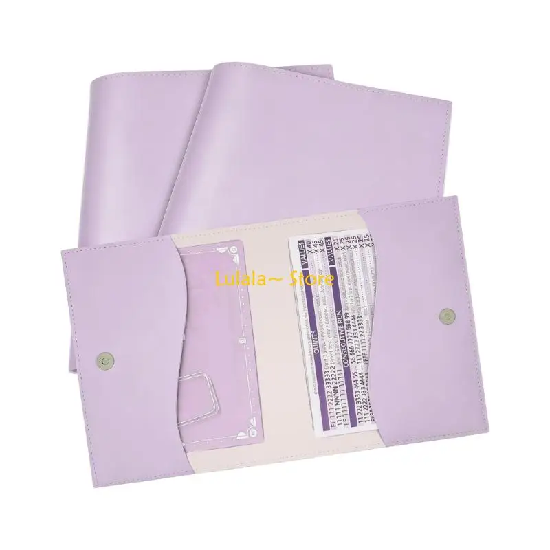Y4QA Mahjong Score Card PU Storage Case for Table Use and Travel Carry 2PCS