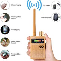 Super Sensitive Professional Radio Frequency Detection Audio Bug Detector GSM GPS Anti Wiretapping Wireless Hide Camera Detector