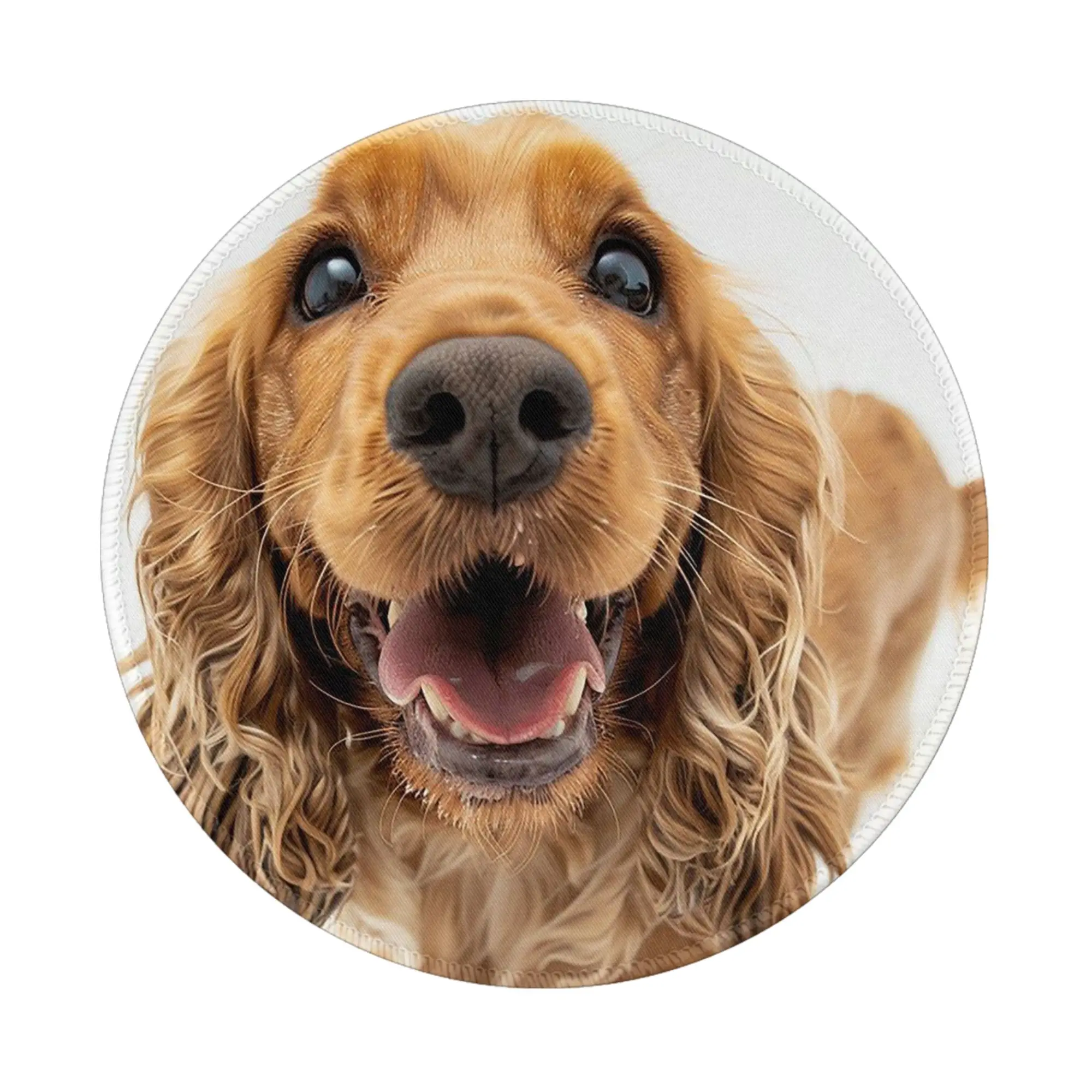Tail Wagging Wisdom_ Nurturing Your Cocker Spaniel Spirit Mouse Pad Computer Keyboard Mouse Mat Gamer Laptop Desk Mat Table Mats
