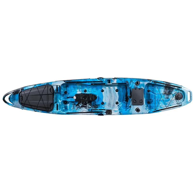 

Plastic, pedal boat 3.97m electric motor, fishing boat