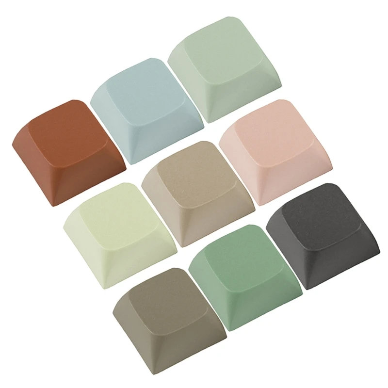 XDA2 Height Multi Color Ball Cap PBT Keycaps forMX Switches 1U Keycap 1.6mm Thick PBT Mechanical Keyboard Key Caps