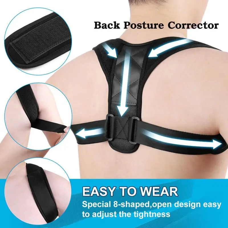 Back Correction Anti-Humpback Belt Adult Children Posture Correction Corrector back support corrector Breathable belts women