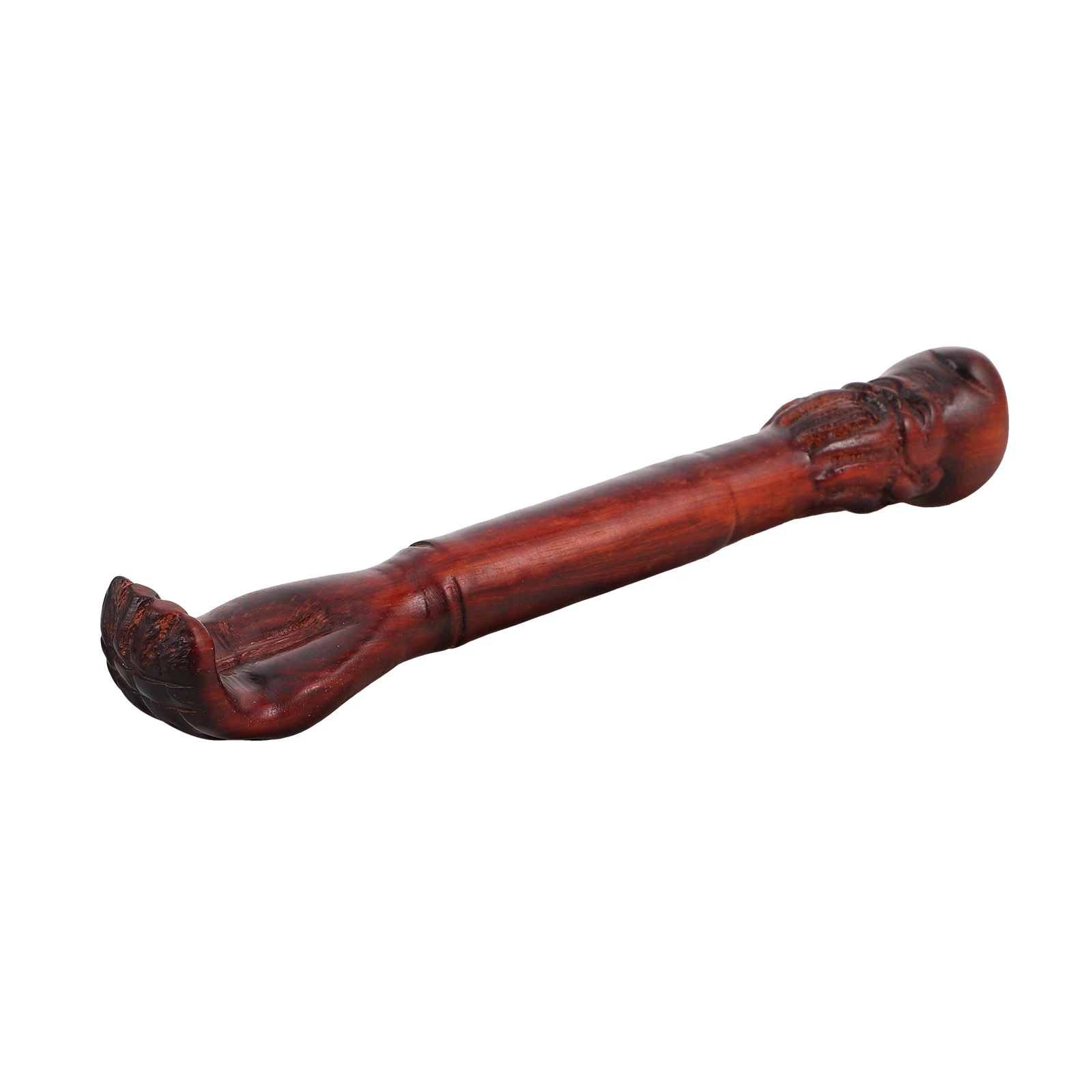 

Wooden Back Scratcher for Elderly Adults Itching Relief Sturdy Massage Tool Comfortable Grip Dual Function Wooden Itch