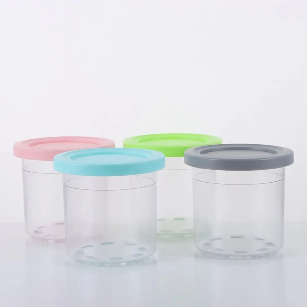 2/4pcs Ice Cream Pints Cup Ice Cream Containers With Lids For Ninja Creami Pints For Nc301 Nc300 Nc299amz Series Ice Cream Maker