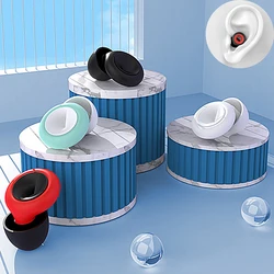 Tapones para los oídos de silicona con cancelación de ruido para dormir, tapones para los oídos impermeables para nadar, protección auditiva para conciertos, productos de aislamiento acústico