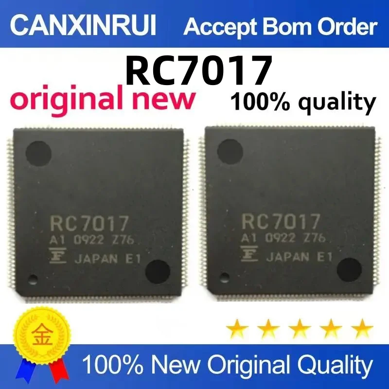 RC7017 QFP144 Ethernet 100M and 8-channel E1 Fiber Optic Transmission IC Quality Assurance