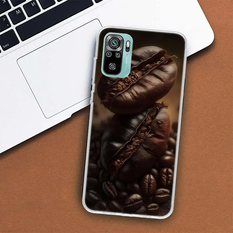 Newly Baked Coffee Beans Phone Case For Xiaomi Redmi Note 13 Pro Plus 5G Cover 12 12C 10X 10C 10A 9 10 9T 9C 9A 8A 8 7A 7 6A 6 S