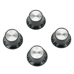 Switches Knobs Gibson Les Paul Guitar 2 Hat Set Tone 2 Top Control Parts Accessories Aluminum & Acrylic Useful