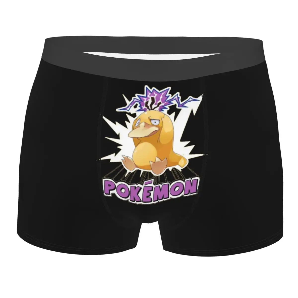 

Мужское нижнее белье с рисунком P-Psyducks, боксеры, мягкие шорты, трусы, трусики