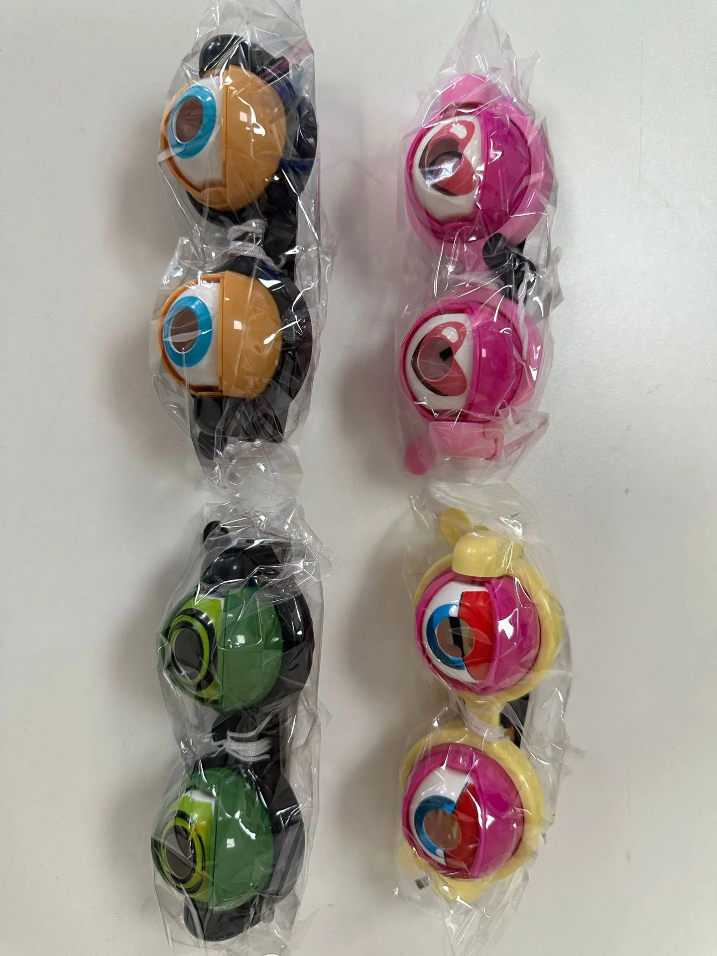 Crazy Eyes Kids Glasses Novelty Prank Toy Funny Blinking Eyeball Design Creative Gag Gift Halloween Party Cosplay Cute Novelty E