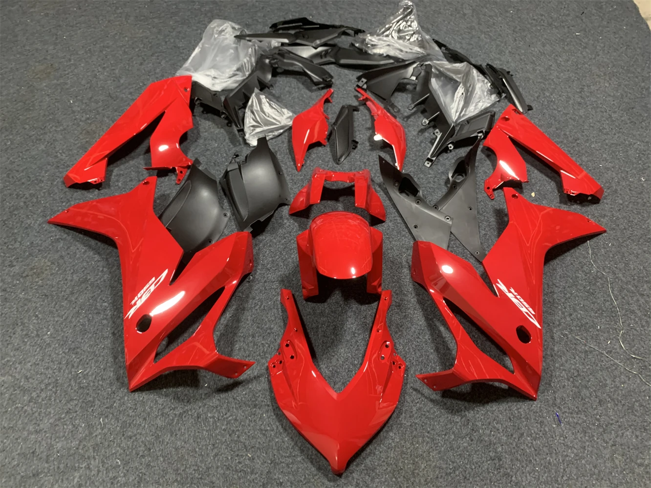 Motorcycle fairing for Honda CBR650R 19-22 CBR650 2019 2020 2021 2022 Fairing Red White