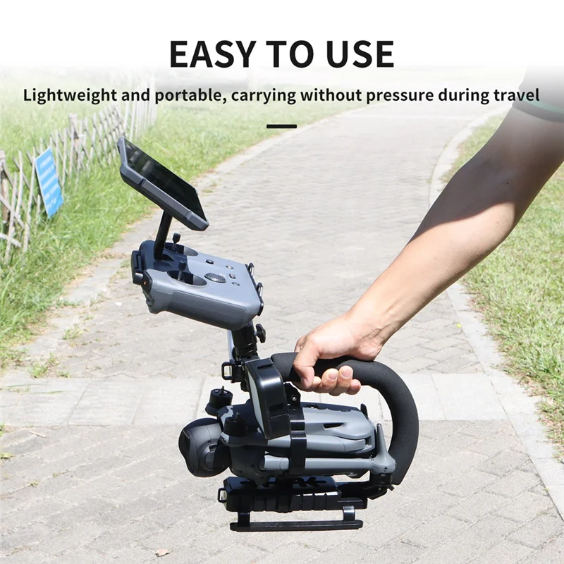 ABNR Per DJI Mavic 4 Pro Drone Follow Shooting Stand Set Modifica di Espansione della Staffa di Montaggio Palmare a Forma di U per RC Pro2