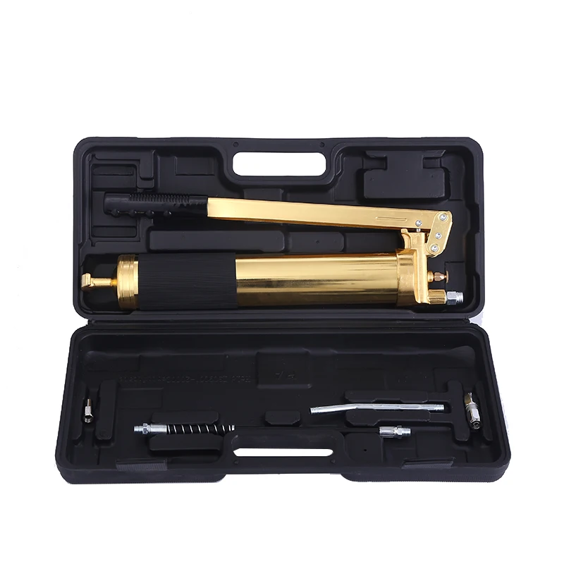 دليل احترافي 900 Cc 10000 Psi مسدس الشحوم مع مضخة استخراج الزيت ذات الضغط العالي مسدس الشحوم القابل للتخصيص