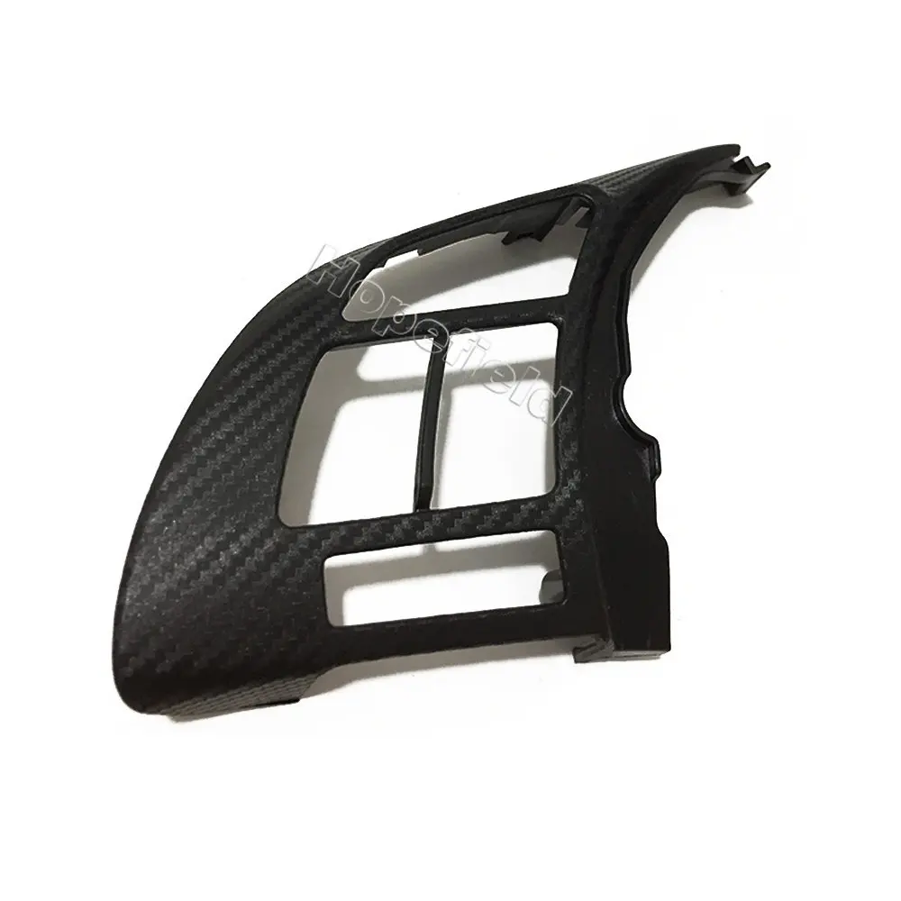 Carbon Fiber Steering Wheel Switch Trim Cover Interior Panel Frame Decoration For mazda cx5 cx-5 KE 2012-2016 car accessories