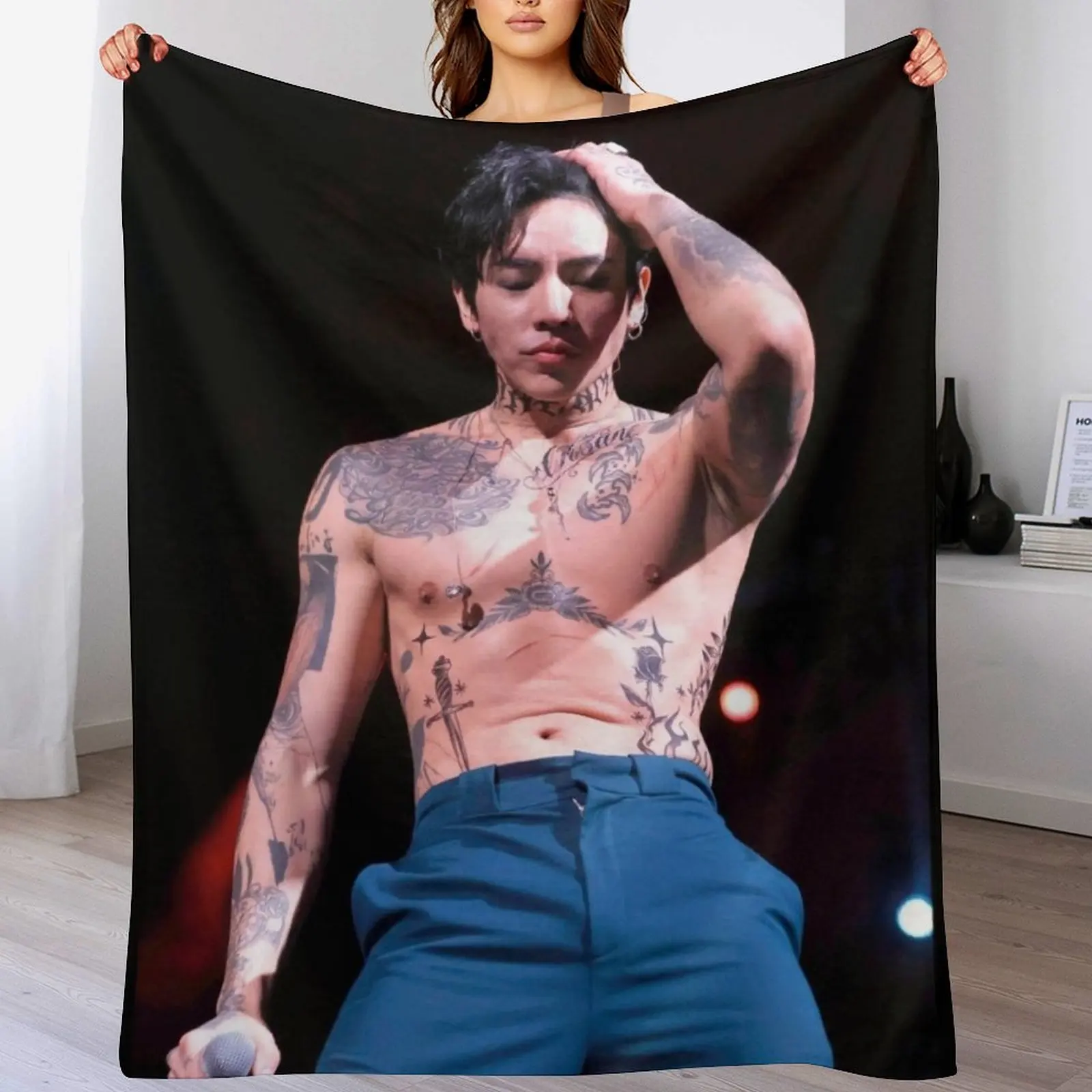 

DPR IAN mito abs hot sexy beautiful poster kpop dream perfect regime Throw Blanket blankets ands Plush Fashion Sofas Blankets