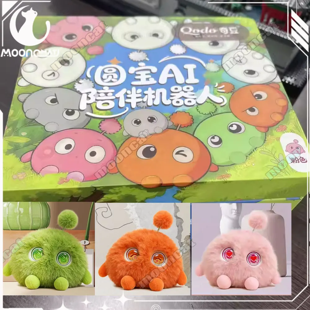 

Qodo Yuanbao Ai Emotional Companion Robot Plush Toy Colorful Personality Robot Children'S Companion Smart Doll Gift For Girls
