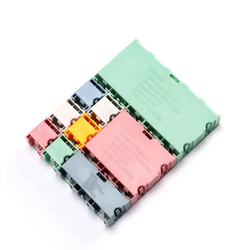 Mini scatola immagazzinaggio per gioielli per custodia Scatola per piccoli oggetti SMT IC Scatola immagazzinaggio per 9