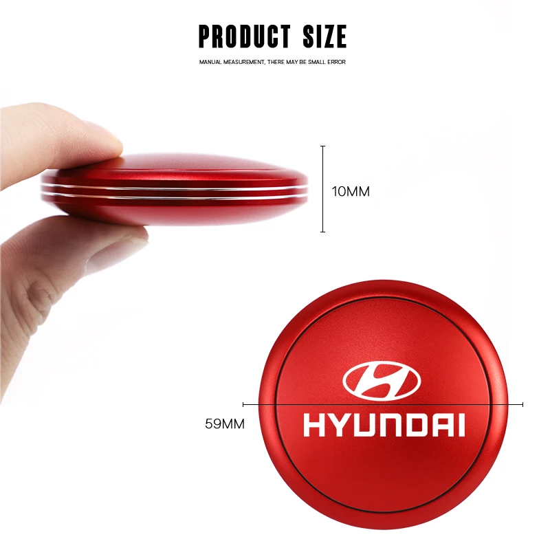 2Car Air Freshener UFO Shape Solid Perfume Aroma Accessories For Hyundai Genesis N-LINE I10 I20 I30 I40 IX20 IX35 Kona Getz