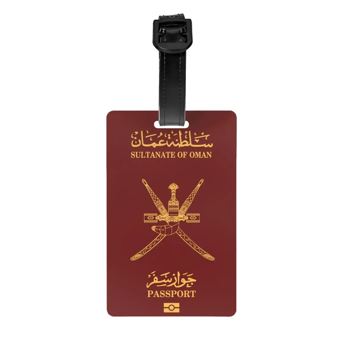 

Custom Oman Passport Luggage Tags for Suitcases Funny Baggage Tags Privacy Cover ID Label