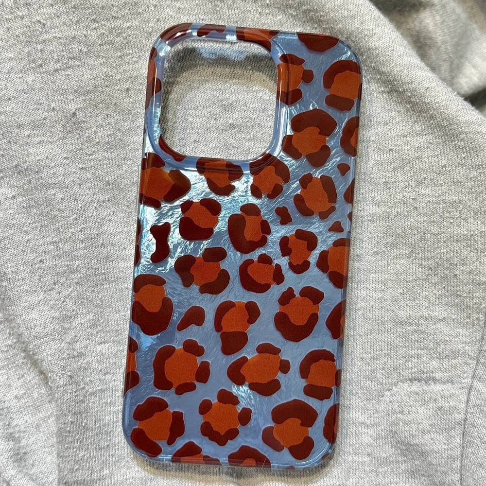 Funda de teléfono para niñas de leopardo azul para Xiaomi Redmi 15C 14C 13C Note 15 14 13 12 11 10 9 8 Pro A3 A2 A1 Funda para mujeres Coque