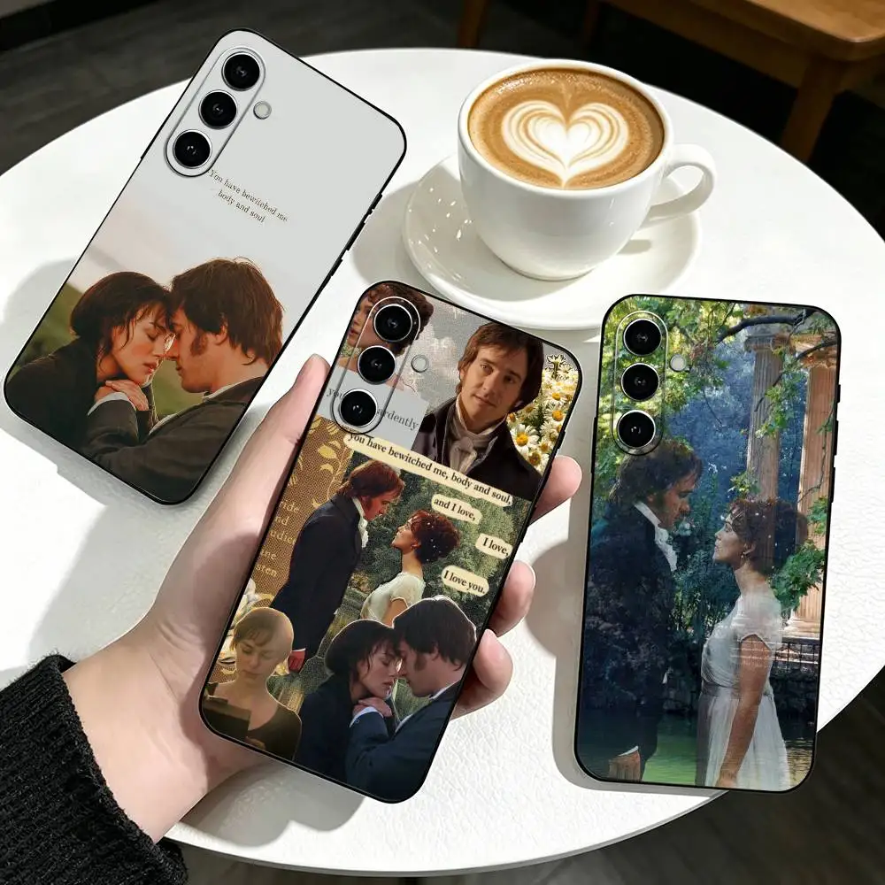 Classic P-Pride and P-Prejudice Phone Case Black Silicone Soft For Samsung Galaxy A73,A72,A71,A70,A53,A52,A51