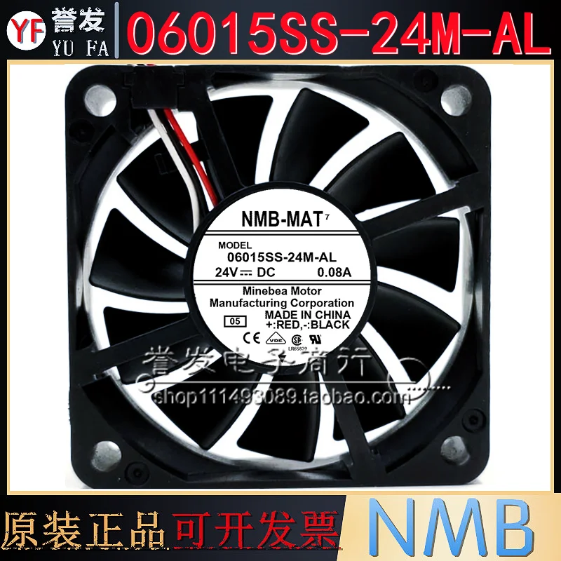 

НОВЫЙ ОРИГИНАЛЬНЫЙ 06015SS-24M-AL 24 В 0,08 А 6015 60x60x15 мм ОХЛАЖДАЮЩИЙ ВЕНТИЛЯТОР РАДИАТОР