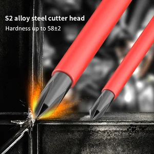 LaOA-VDE isolated screwdriver for household use, circuit tools, insulation, current, cross electrician, boring head, screwdriver 6 Main Sales Key isolated - №5