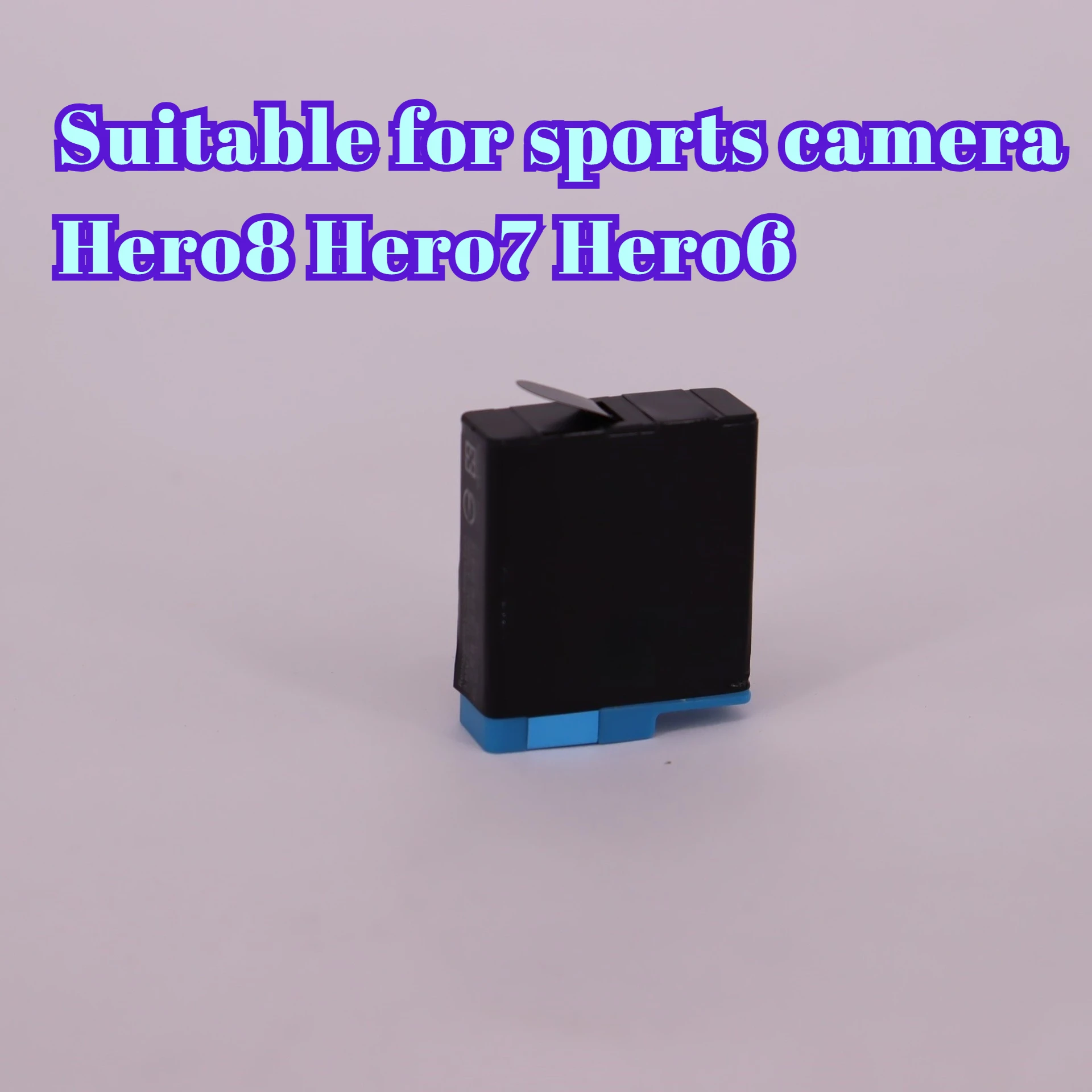 بطارية AHDBT-801 مفككة بالكامل بقدرة 1220 مللي أمبير في الساعة لـ GoPro Hero 8 7 6 11 10 حل مشكلة رمز البطارية الأصلية بدون خطأ اتصال