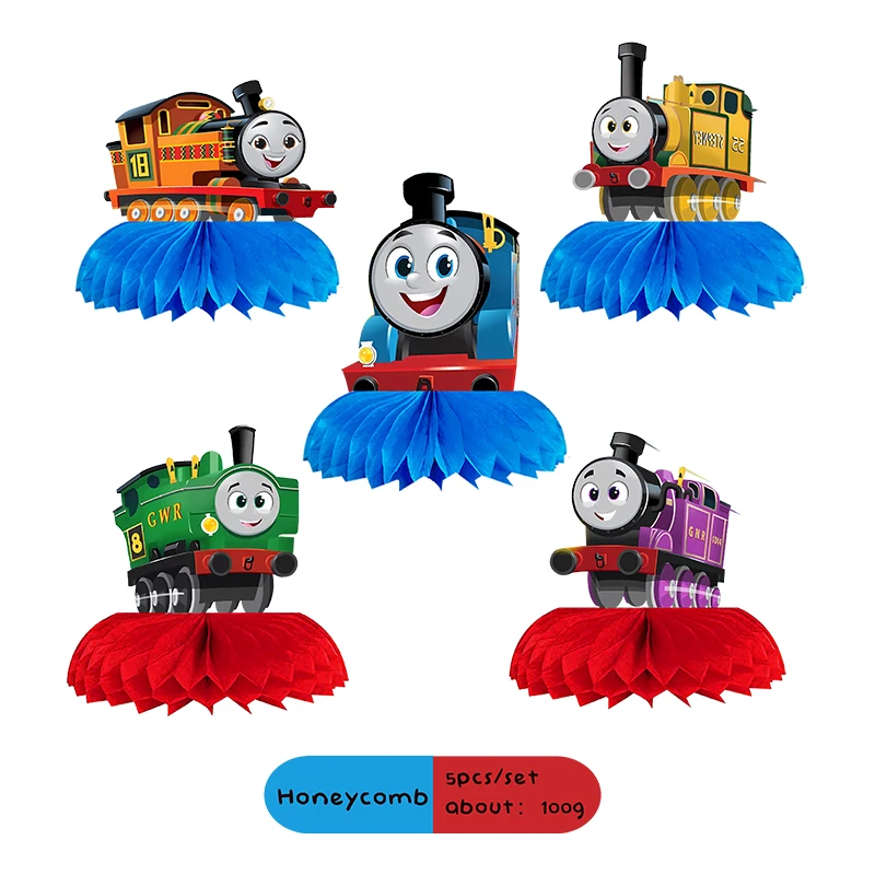 Thomas And Friends Movie Party Supplies Disposable Tableware Paper Plates Backdrop Kids Birthday Party Decor Baby Shower Gifts