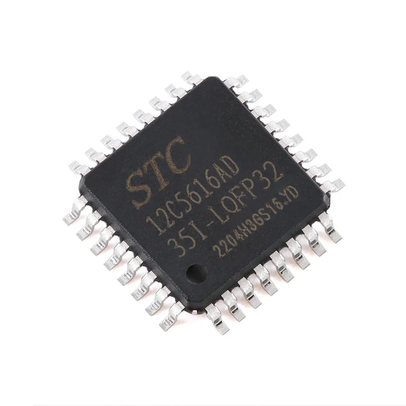 10PCS Original Genuine STC12C5616AD-35I-LQFP32 1T 8051 Microprocessor Microcontroller Chip