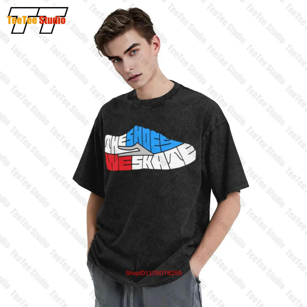 تي شيرت Lakai Mens The Shoes We Skate كبير الحجم PM1C